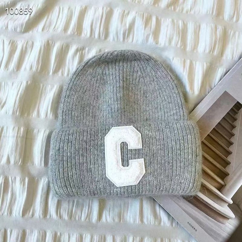 人気急上昇セリーヌ イニシャル付き カシミア ウール ビーニー コピー 全色 Cea33971